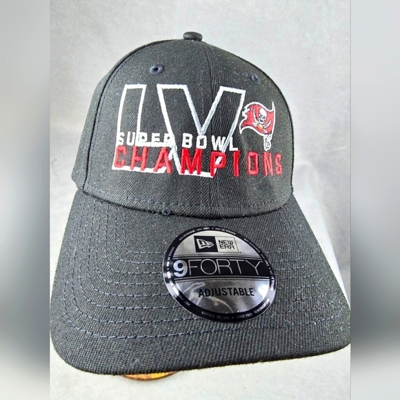 Hat cap new era Tampa Bay Buccaneers Supe Bowl One size fits most..with Stickers - Picture 1 of 7